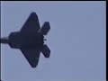 f 22 raptor  raw footage 