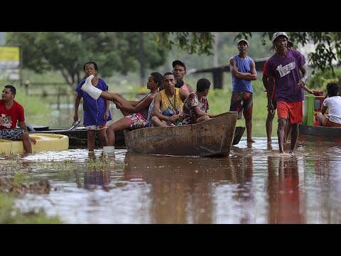 Wie Bombenangriff: Überschwemmungen in Bahia - Brechen jetzt die Staudämme?