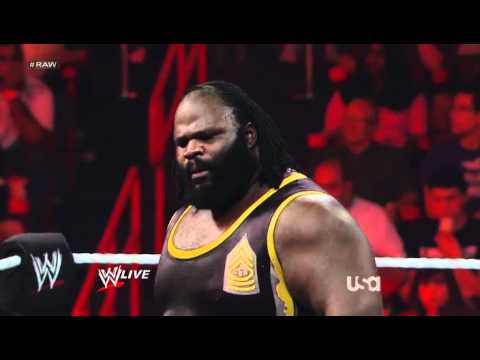 WWE Champion CM Punk - CM Punk vs Mark Henry (WWE Championship) - WWE Raw 4/2/12.