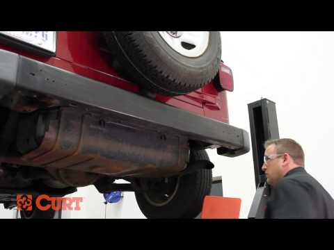 how to install hitch on jeep liberty