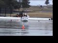 White Commodore on Eastern Creek Skidpan