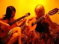 yagmur&tangul play bachianinha nr.1- paulinho nogueira(duo guitar)