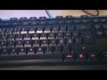 an unboxing video of microsoft sidewinder x4 gaming keyboard. specs: qwerty keyboard layout media buttons (play/pause, previous track, next track, mute, sound up, sound down) backlit (red) backlight brightness level button calculator button 6 macro buttons (s1-s6) macro record button 3 modes (3 different macros on each button; 18 macros total) numpad anti-ghosting