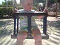 Abby On Swing