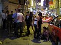 Lan kwai fong fight - angry girl gets pushed and cries