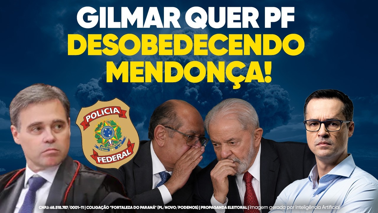 Gilmar Joga Lula e a PF Contra Mendonça!