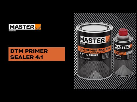 Aplikacja podkładu DTM PRIMER SEALER 4:1 Master