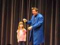 Tara and Magician Shawn Farquhar at Science World