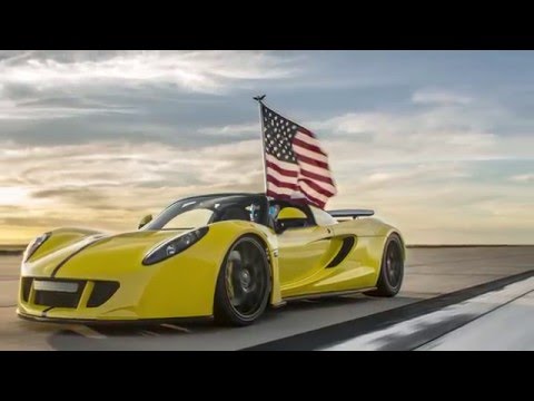 Hennessey Venom GT Spyder es el convertible más rápido del mundo