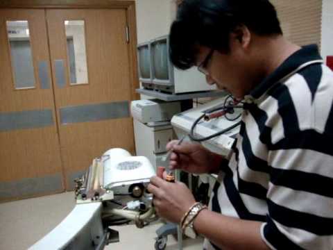 how to repair x-ray machine