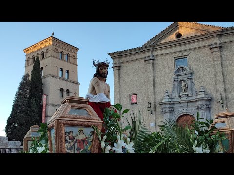 Cofradía del Despojado. Salida del Vía Crucis. Semana Santa Zaragoza 2023 Martes Santo