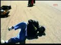 Motorrad Crash!