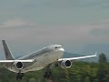 QATAR AIRWAYS Airbus 330-200 landing Geneva