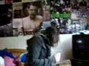 alexiss dancing to the remix song of charly's band.