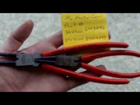 how to remove snap ring without pliers