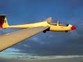 Winch Launched Glider Flight at Lasham