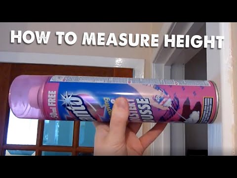 how to measure human height