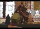 gator puppet from hobiehippo.com performs in his winter attire the holiday favorite, dont step behing the tree (you'll see)