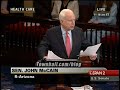 McCain: Where's C-SPAN Mr. Transparency?