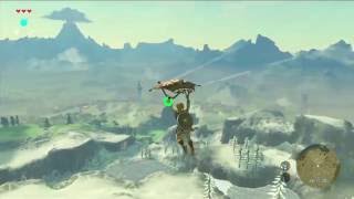 The Legend of Zelda: Breath of the Wild Paraglider Footage