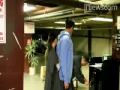 Fergie and Josh Duhamel exit a medical facility