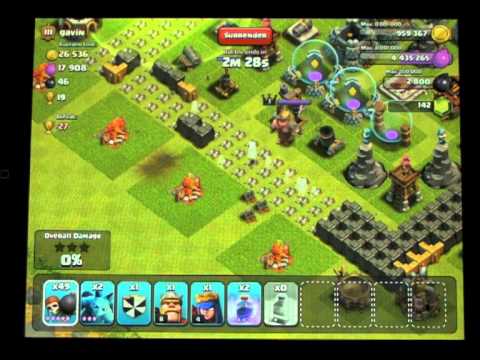 how to use the jump spell in clash of clans