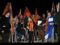 RUGBY ITALIA - SCOZIA : BLITZ INDIPENDENTISTA VENETO