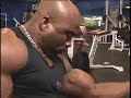 IFBB Pro Bodybuilder Guy Ducasse biceps