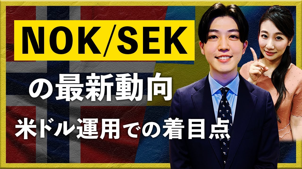NOK/SEKの最新動向　米ドル運用での着目点