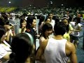 Christina Aguilera in Seoul, Korea - the back up dancer