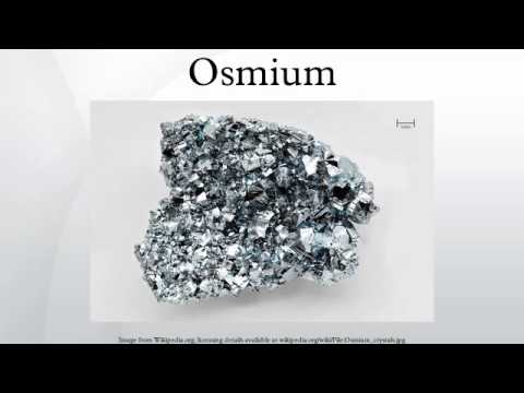 how to dissolve osmium