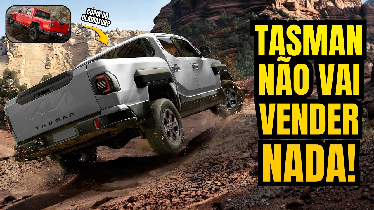 KIA TASMAN FOI LANÇADA E VAI VENDER QUASE NADA! FAZ SENTIDO?