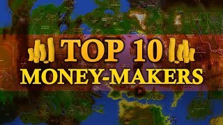 Top 10 Money Makers in OSRS
