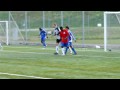 IFK R2B - Oscar r�ddar ett l�gt skott strax utanf�r m�lomr�det - 2008-06-09
