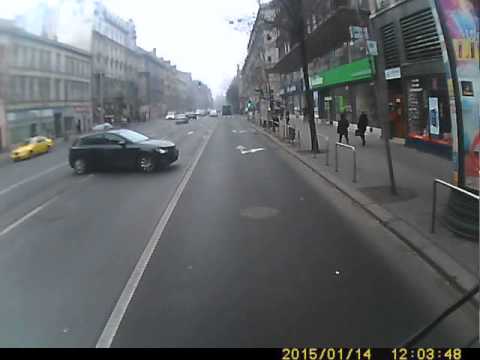 Budapesti baleset videó