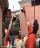 fiestas de arnedo 2007   zurracapote en el mallo y novillo g