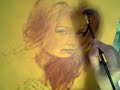 Laetitia Casta - Oil Painting - Part 1 Laetitia Casta - Oil Painting - Part 1