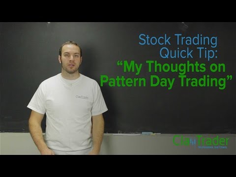 Stock Trading Quick Tip: The Pattern Day Trader (PDT) Rule