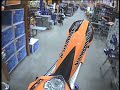 KTM Stuntrider Wheely-Boy wheely stunt in bouwmarkt Hornbach