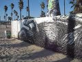 \"The Dead Rat\" Venice Art Walls painted by Peter Roa from Belgium