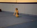 Mucia Marie floor exercise