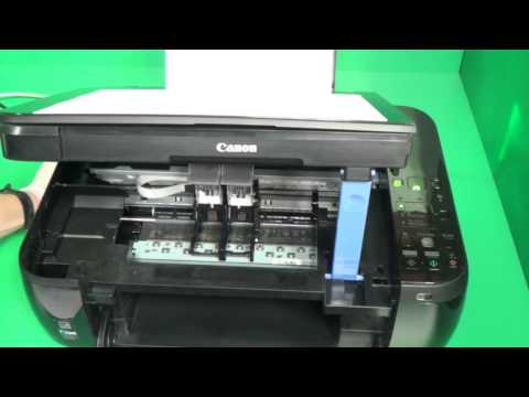 how to unclog canon mp258