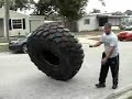 StrengthCamp.com  - 1200 lb. Tire Flip (part 2)