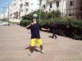 Mocro freestyle met de voetbal