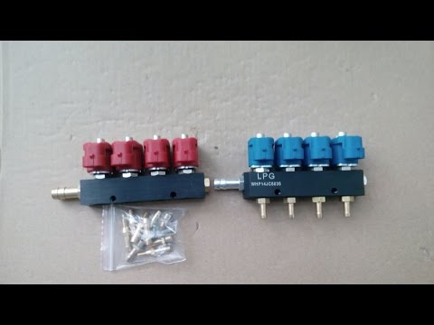 how to fit lpg injectors