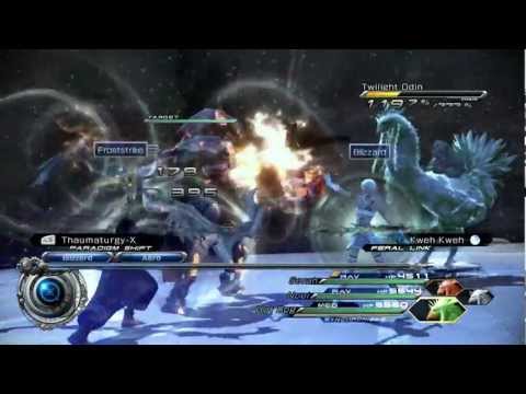 how to beat odin ff13