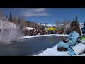 The Canyons Spring Gruv Pond Skimming Contest.
