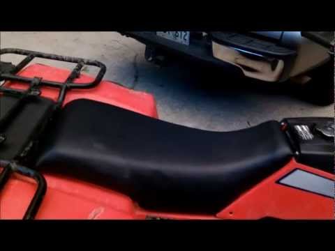 how to recover atv seat