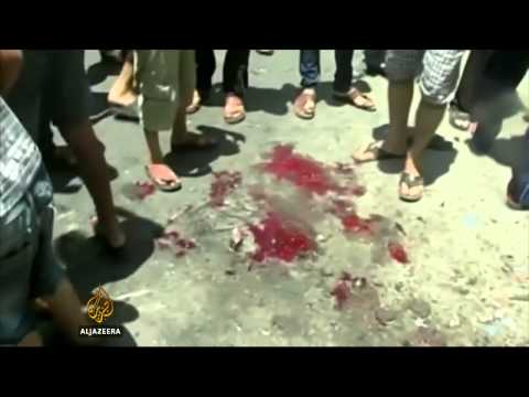 Gaza neighbourhood devastated by Israeli bombing