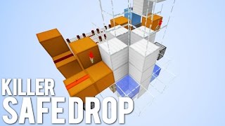 Minecraft: EVIL Safe Drop Player Trap!